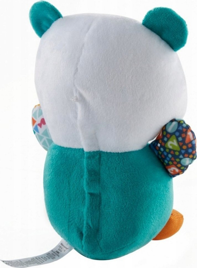 Lodër pelushi Fisher-Price panda, me dritë, muzikore, me plot ngjyra