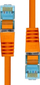 Kabllo rrjeti ProXtend CAT6A S/FTP, 0.5m, 10 Gbit/s, portokalli