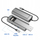 Kuti eksternale SSD M.2 Bounn, USB C hub 6 në 1, HDMI, gri