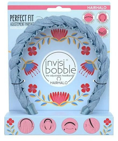 Shirit flokësh Invisibobble HAIRHALO Flores & Bloom Margarita Bonita, i butë, rozë