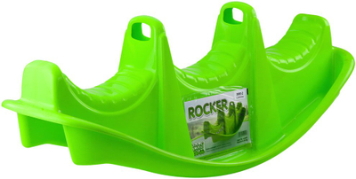 Lodër lëkundëse Pan i Pani Gadżet Rocker, 3 vende, plastikë, jeshile