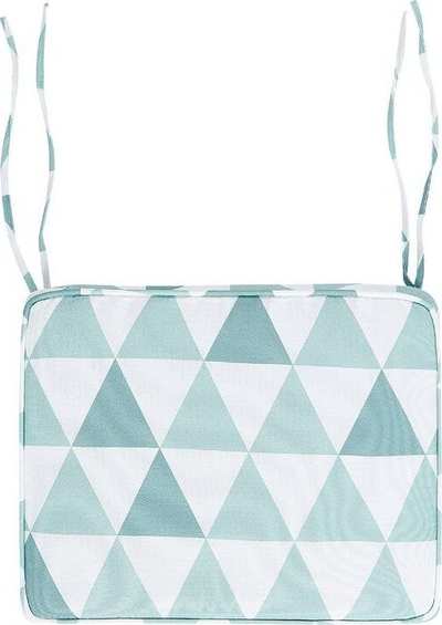 Set jastëkësh për karrige kopshti TOLVE, 6 copë, 39 x 31 cm, blu e çelët