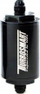 Filtër karburanti Turbosmart FPR Billet Inline, 1.75" OD, lidhje AN-8, i zi