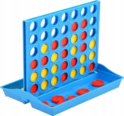 Loje tavoline Line Up 4 GR0374, strategjike per 2 lojtare, version i vogel, blu