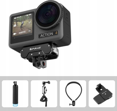 Adapter Puluz PU995B për GoPro 1/4" te DJI Osmo Action 3 4, i zi