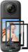 Mbulesë mbrojtëse xhami Sunnylife për ekran LCD Insta360 X4, set 2 copë, transparente