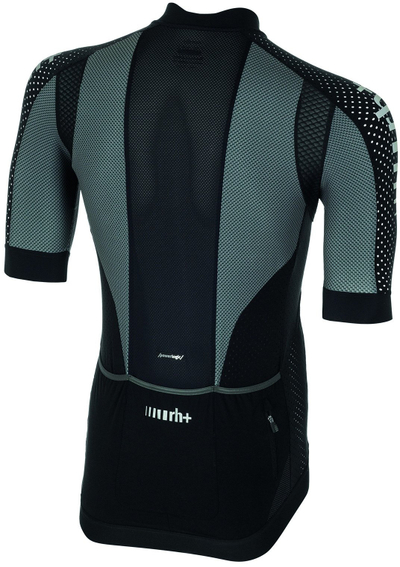 Bluzë çiklizmi Vortice AirX Jersey, teknike, masa L, e zezë carbon reflex