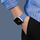Rrip ore Dux Ducis Chain Magnetic Silicone për Apple Watch 42 44 45 mm, silikon, magnetik, blu