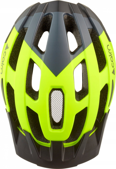 Helmetë biçiklete Cairn Prism XTR II MTB, madhësia L, e verdhë neon