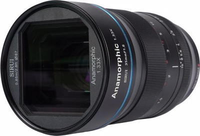 Objektiv foto SIRUI 35mm F1.8 Anamorphic 1.33X për Micro Four Thirds, ngjyrë e zezë