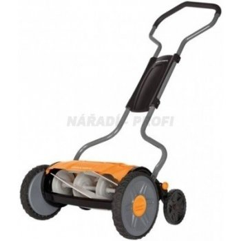 Kositëse bari Fiskars, pa motor, zezë/ portokalli