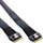 Kabllo InLine Slim SAS SFF-8654 8i në 8i, 48 Gb/s, 0.5m, e zezë