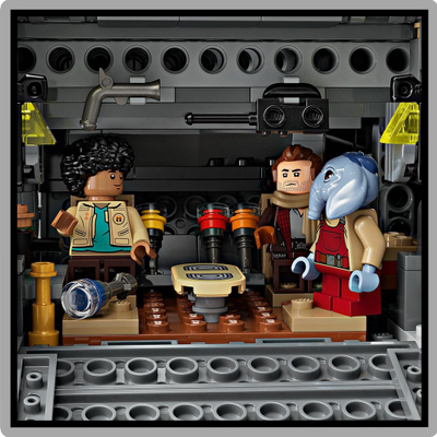 Set ndërtimi Star Wars The Onyx Cinder, model për koleksion, për me e vu në ekspozim, shumëngjyrësh