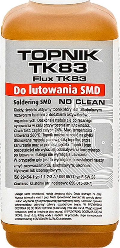 Solucion fluksi TK83, 100ml, për PCB