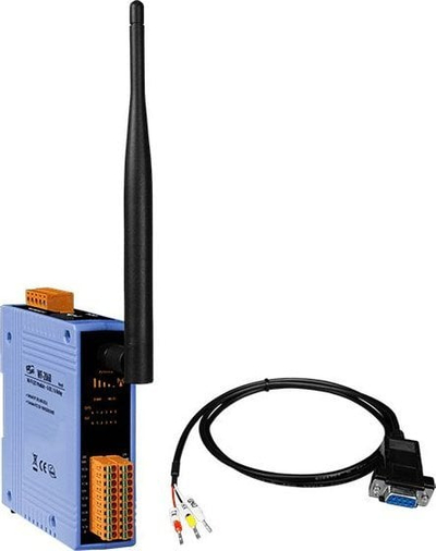 Modul WiFi I/O Moxa WF-2060, 6 hyrje dixhitale, 6 dalje rele