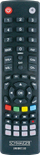 Telekomandë universale Schwaiger UFB3802533 për DTV dhe TV, me butona me shtypje, gri