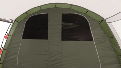 Çadër tunel Easy Camp Huntsville 600, 6 veta, për familje, gri me jeshile