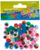 Sy dekorativë ngjitës Craft with Fun, 12 mm, set 80 copë, shumëngjyrësh