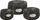 Set vazo lulesh PROGARDEN Wicker FLOWERS GARDEN, 3 copë, 29 25 19 cm, antracit