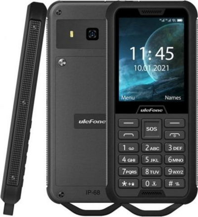 UleFone Armor Mini 2, 2.4", 32 MB RAM, 32 MB, i zi/hirtë