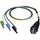 Adapter matës Benning 044142, prizë mbrojtëse 16A, dalje 3 x 4 mm, shumëngjyrësh
