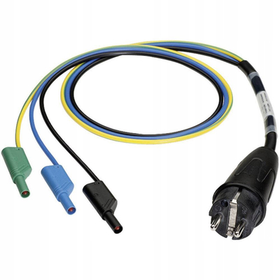 Adapter matës Benning 044142, prizë mbrojtëse 16A, dalje 3 x 4 mm, shumëngjyrësh