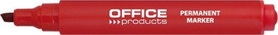 Marker permanent Office Products, 1-5mm, i kuq