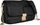 Çantë shpine Lulu Castagnette Classic Messenger, lëkurë ekologjike, me zinxhir, e zezë