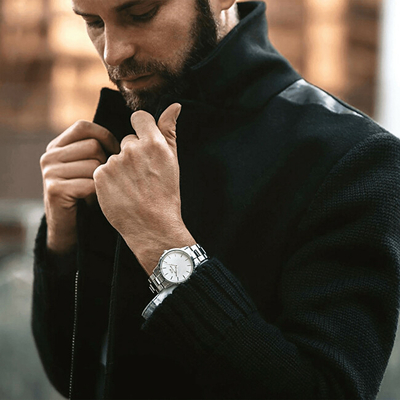 Orë dore Daniel Wellington, e argjendtë