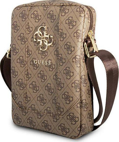 Çantë tableti Guess GUTB10G4GFBR, 10", lëkurë ekologjike, kafe