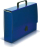 Dosje me dorezë VauPe Classic II 8cm, blu