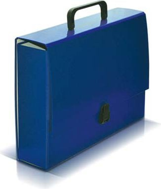 Dosje me dorezë VauPe Classic II 8cm, blu