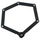 Dry çiklete Dunlop Folding, 85 cm, palosës, i zi