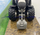 Lodër traktor Bburago Valtra M2/Q, 10 cm, me rimorkio tippuese, shumëngjyrëshe