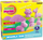 Set me rërë kinetike Sellmar Kosmo Sand Happy Zoo KP300, 5 forma, skenë loje, me ngjyra