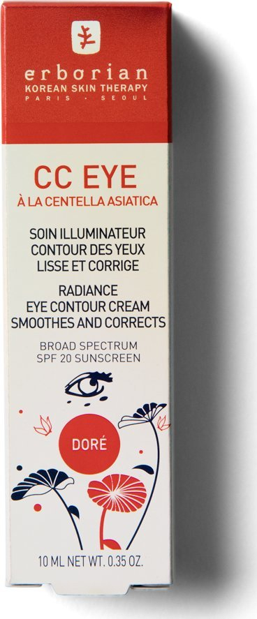 Krem kontur sysh Erborian CC Eye Doré, ndriçues, nuancë Gold