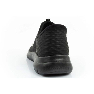 Atlete Skechers Summits High Range M 232457 BBK, Air Cooled Memory Foam, slip ins, të zeza