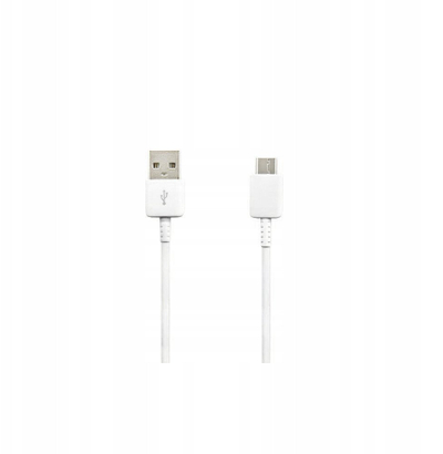 Kabllo USB Vega USB-A në USB-C, 2 m, 2.4A, e bardhë