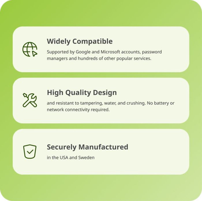 Çelës sigurie Yubico YubiKey 5C NFC, i zi (2 copë)