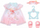 Fustan për kukulla Zapf Baby Annabell, 43cm
