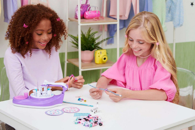 Lodër makinë bizhuterish Spin Master Cool Maker Kumikreator 2 në 1, byzylykë dhe varëse, vjollcë