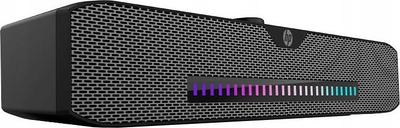 Саундбар HP DHS 4200, 6W, RGB осветлување, црна