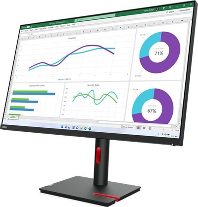 Monitor Lenovo ThinkVision T32p-30, 31.5", 3840 x 2160 (UHD 4K), 60Hz, i zi