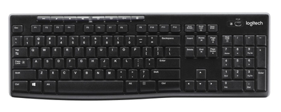 Tastierë Logitech K270, USB, ENG, e zezë