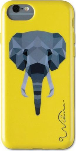 Mbrojtëse Wilma Electric Savanna Elephant për iPhone 6, e verdhë