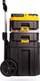 Set kuti mjetesh DeWalt TSTAK V2, 3 pjesë, IP54, i verdhë