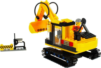 Set blloqesh ndërtimi Alleblox Excavator, 264 pjesë, plastikë, shumëngjyrësh