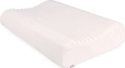 Ортопедски перниче Memory Foam, 50x33 cm, бело