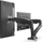 Mbajtëse tavoline për monitorë Icy Box IB-MS304-T, për 2 monitorë deri 27", e zezë