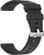 Rrip silikoni për smartwatch Giewont GW230, me kapëse çeliku, i zi
